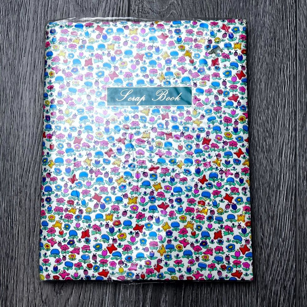 1970s Scrapbook - Journal - Hardback Notebook - Cuttings and Clippings Book - Vi